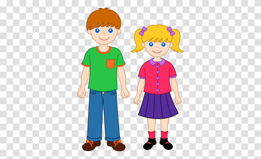 Brothers Cliparts, Person, Skirt, Female Transparent Png