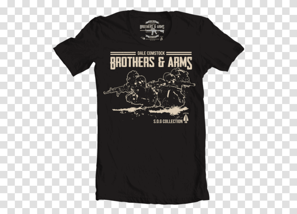 Brothers In Arms Shirt, Apparel, T-Shirt Transparent Png