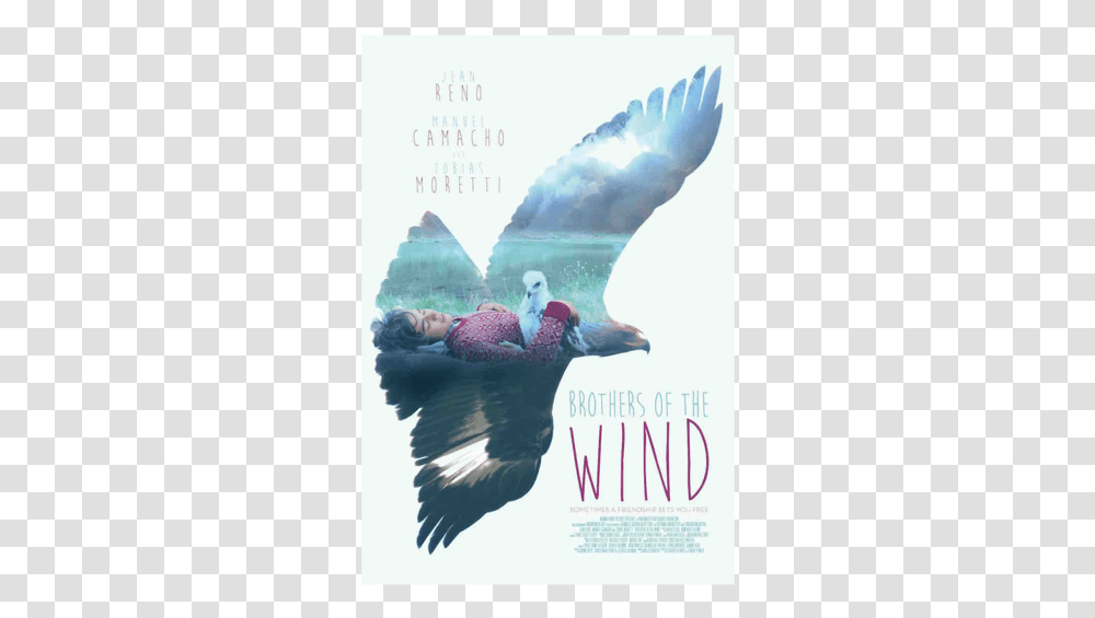 Brothers Of The Wind 2015 Poster, Bird, Animal, Waterfowl, Person Transparent Png