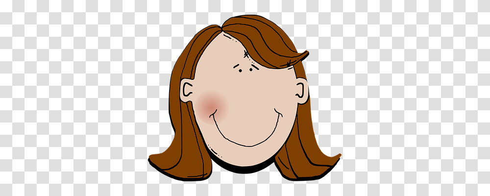 Brown Person, Head, Face, Drawing Transparent Png