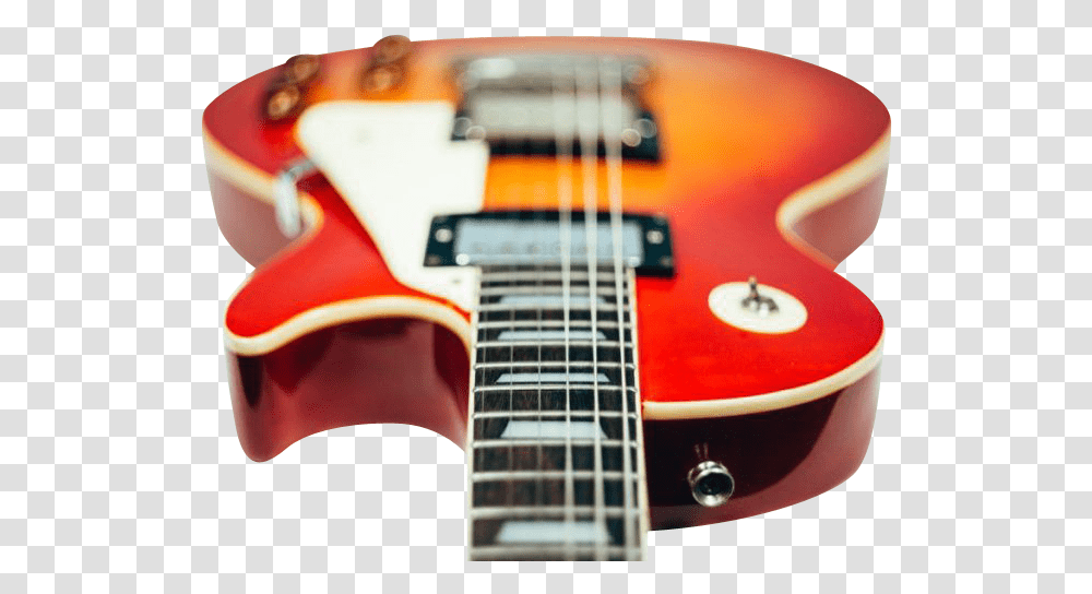 Brown And Orange Electric Guitar Brown Guitar Background, Leisure Activities, Musical Instrument, Bass Guitar, Person Transparent Png