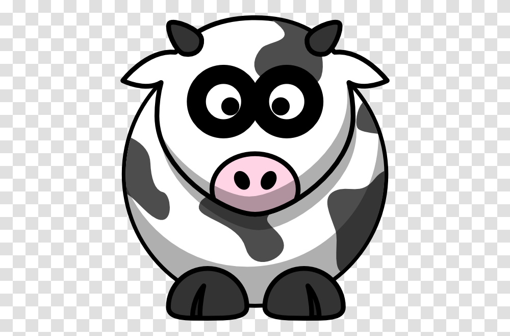 Brown And White Cartoon Cow Svg Clip Arts Cow Clipart, Pig, Mammal, Animal, Piggy Bank Transparent Png