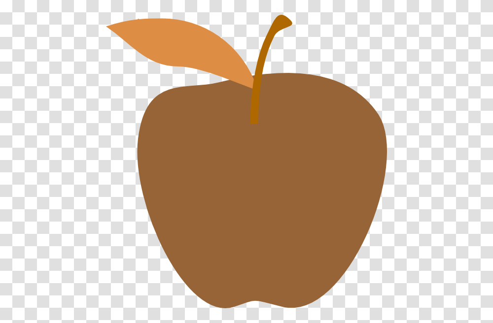 Brown Apple Tan Leaf Clip Art, Plant, Food, Fruit, Vegetable Transparent Png