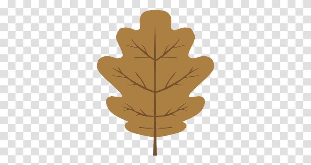 Brown Autumn Oak Leaf & Svg Vector File Illustration, Plant, Maple Leaf, Tree, Bonfire Transparent Png