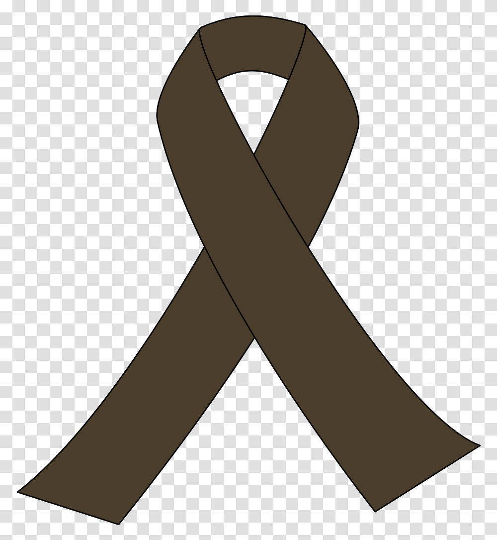 Brown Awareness Ribbon Svg Clip Cancer Awareness Ribbon Svg, Spiral Transparent Png