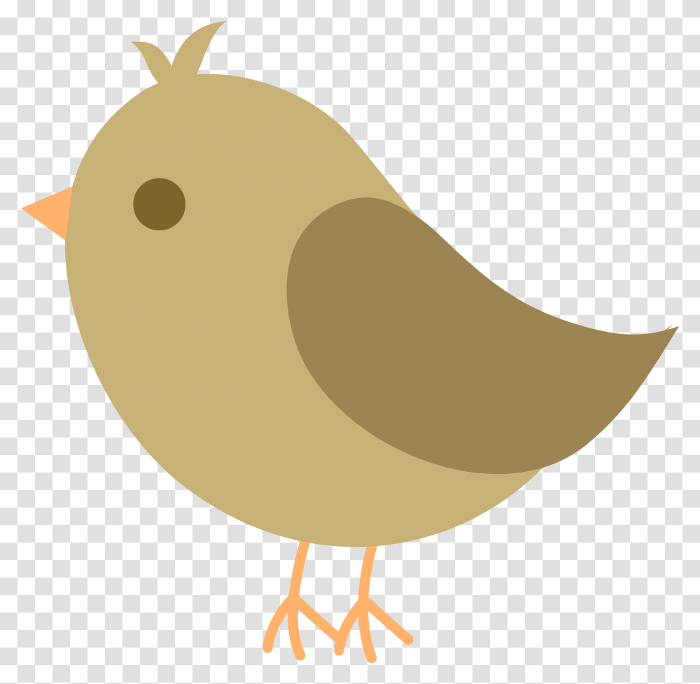 Brown Baby Sparrow Art Birds Cartoon Birds, Plant, Food, Fruit, Tree Transparent Png