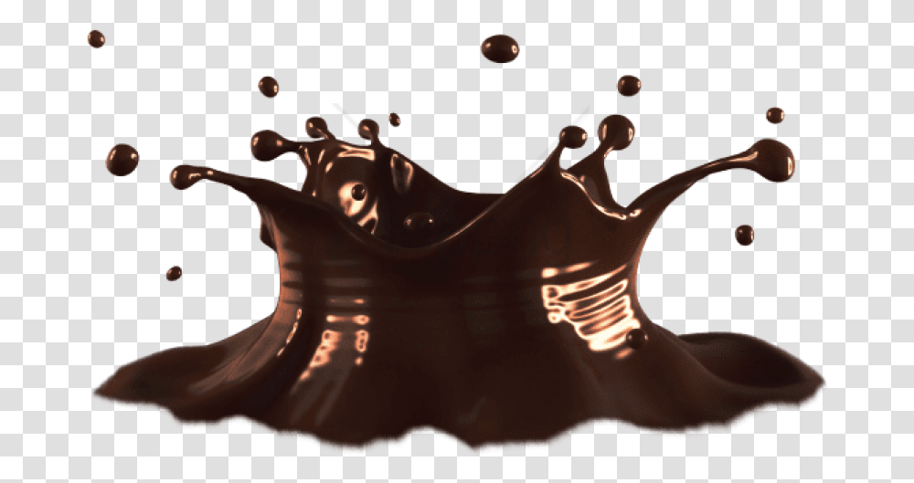 Brown Background Chocolate Splash Background, Sweets, Food, Horse Transparent Png