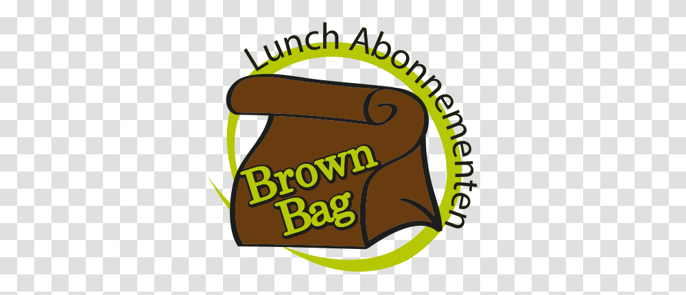 Brown Bag Lunch Abonnementen, Label, Sticker, Word Transparent Png