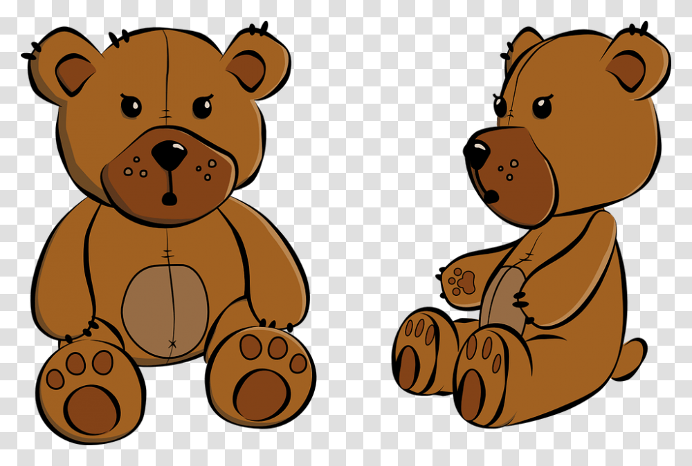 Brown Bear Clipart Cuddly Bear, Outdoors, Nature, Toy, Tree Transparent Png
