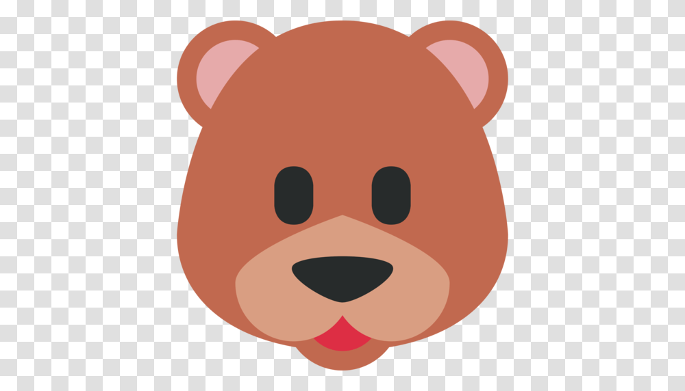 Brown Bear Clipart Face, Plush, Toy, Piggy Bank, Disk Transparent Png