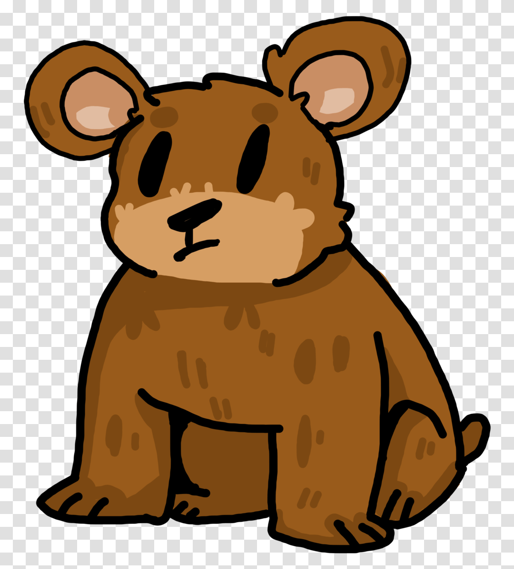 Brown Bear Furry Pencil Furry Bear Clipart, Mammal, Animal, Wildlife, Beaver Transparent Png