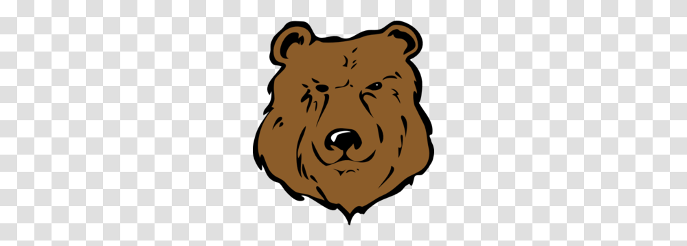 Brown Bear Head Drawing Clip Art Craft Bear Head, Animal, Mammal, Pet, Canine Transparent Png