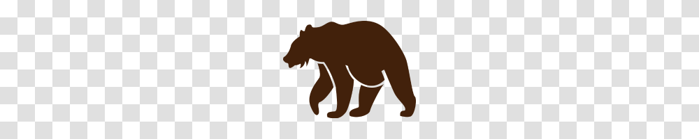 Brown Bear Silhouette, Wildlife, Animal, Mammal Transparent Png