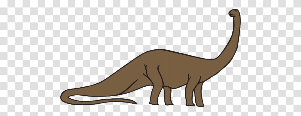 Brown Brachiosaurus Clip Art, Animal, Reptile, Mammal, Dinosaur Transparent Png