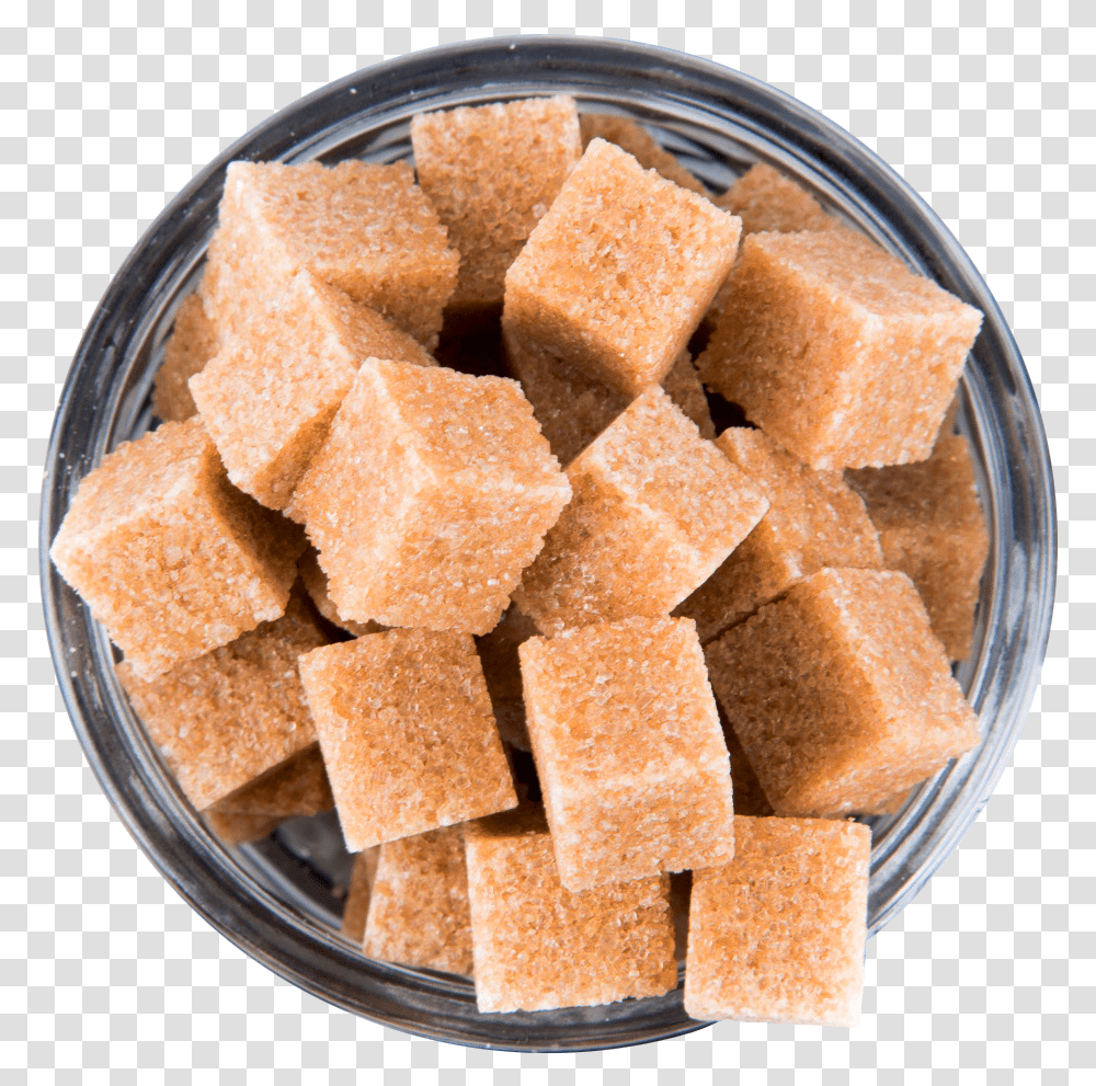 Brown Cane Sugar Cubes Image, Sweets, Food, Confectionery, Bread Transparent Png