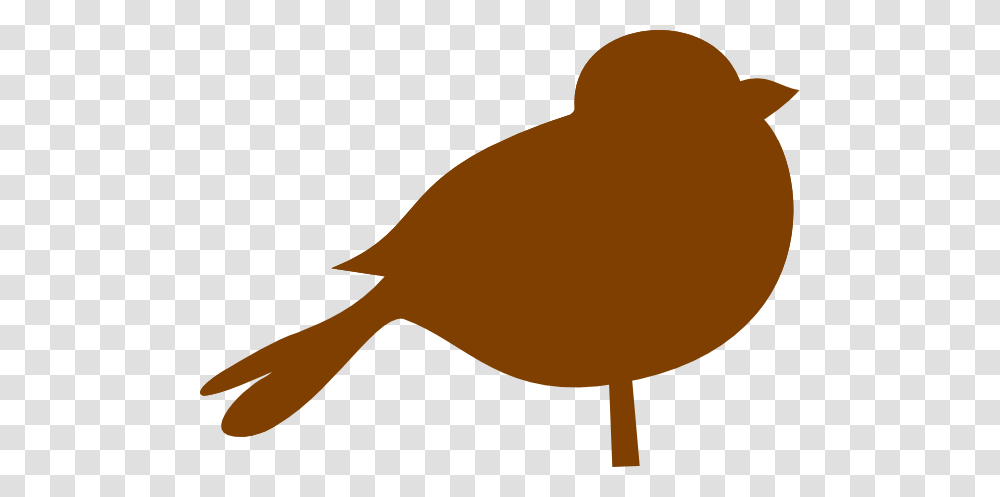 Brown Chubby Bird Brown Bird And Clip Art, Silhouette, Outdoors, Animal, Nature Transparent Png