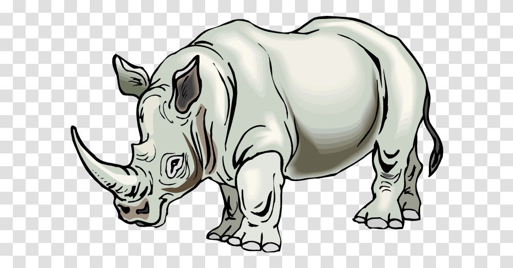 Brown Clipart Rhino Rhino Clip Art, Wildlife, Mammal, Animal, Horse Transparent Png