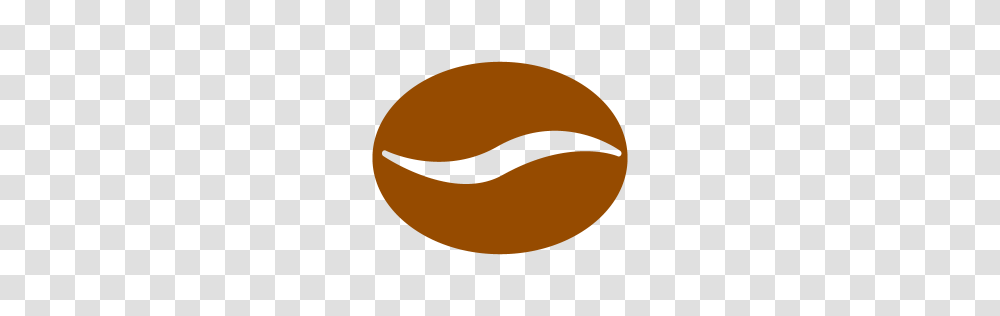 Brown Coffee Bean Icon, Label, Maroon, Dish Transparent Png