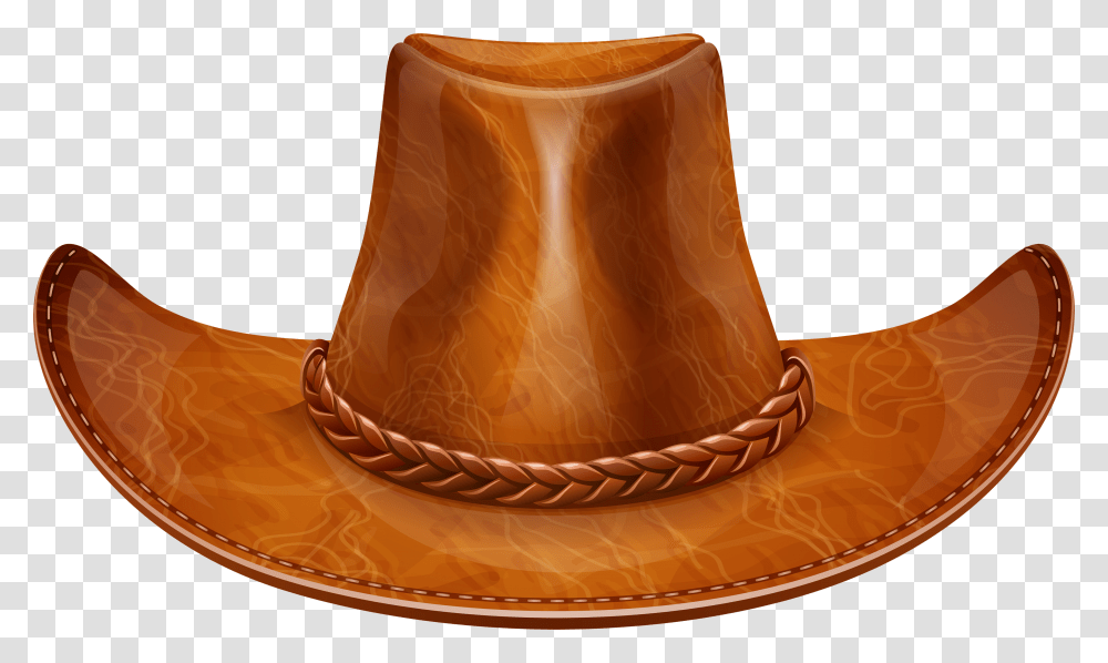 Brown Cow Boy Hat Clipart In Clip Art Hats, Apparel, Cowboy Hat Transparent Png