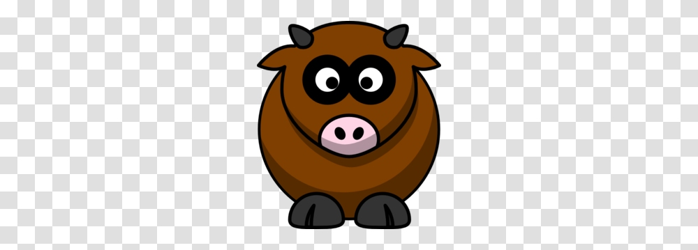 Brown Cow Clipart Explore Pictures, Pig, Mammal, Animal, Hog Transparent Png
