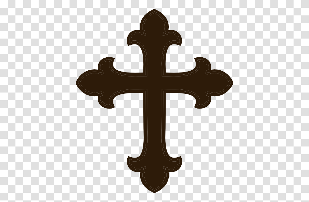 Brown Cross Clip Art For Web, Crucifix Transparent Png