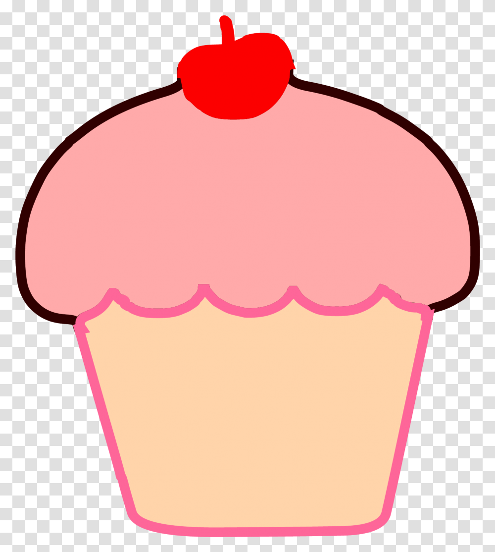 Brown Cupcake Cherry Clipart Clip Art, Cream, Dessert, Food, Creme Transparent Png
