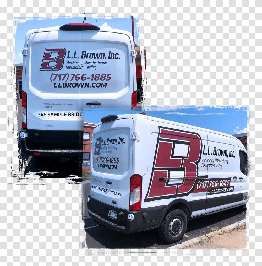 Brown Delivery Van Graphics Compact Van, Vehicle, Transportation, Truck, Moving Van Transparent Png