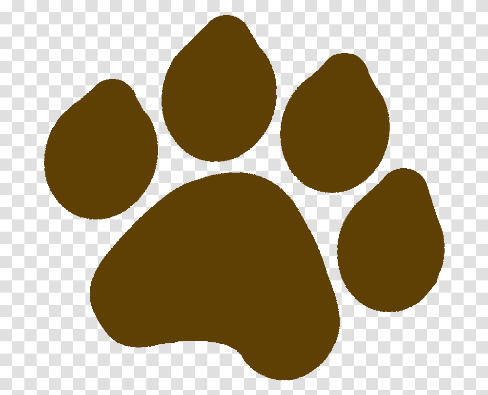Brown Dog Paw Print, Sweets, Food, Plant, Fruit Transparent Png