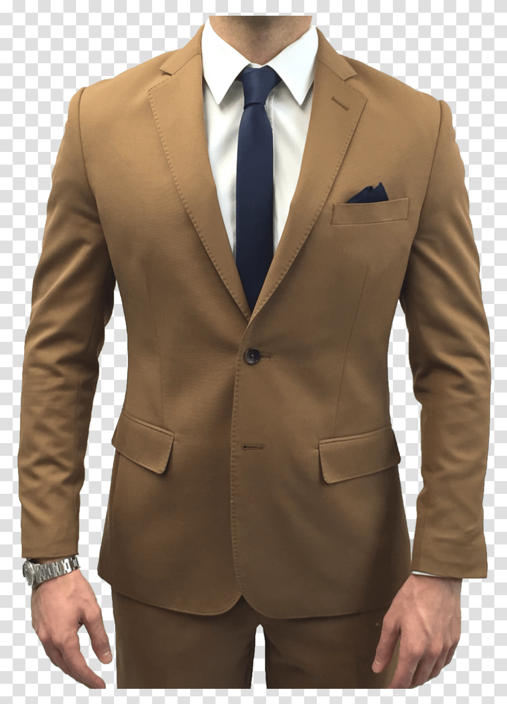 Brown Essentials Custom Made Suit Tuxedo, Clothing, Apparel, Blazer, Jacket Transparent Png