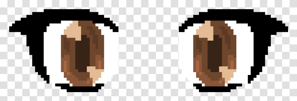 Brown Eyes Pixel Art, Logo, Arrow Transparent Png