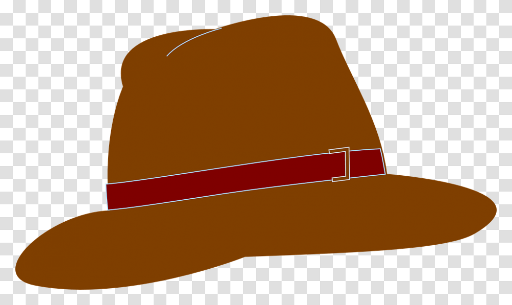 Brown Fedora Clipart, Apparel, Cowboy Hat, Sun Hat Transparent Png