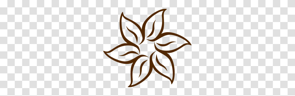 Brown Flower Clip Art, Floral Design, Pattern Transparent Png