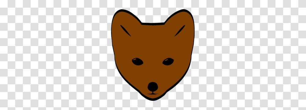 Brown Fox Face Clip Art, Mask, Head Transparent Png