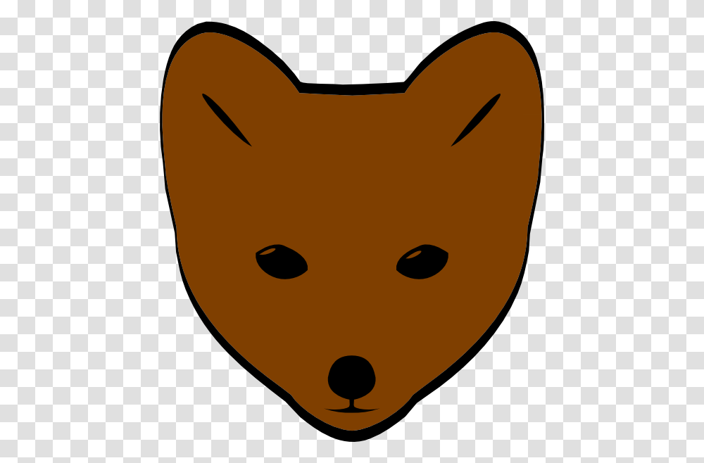 Brown Fox Face Clip Art, Mask Transparent Png