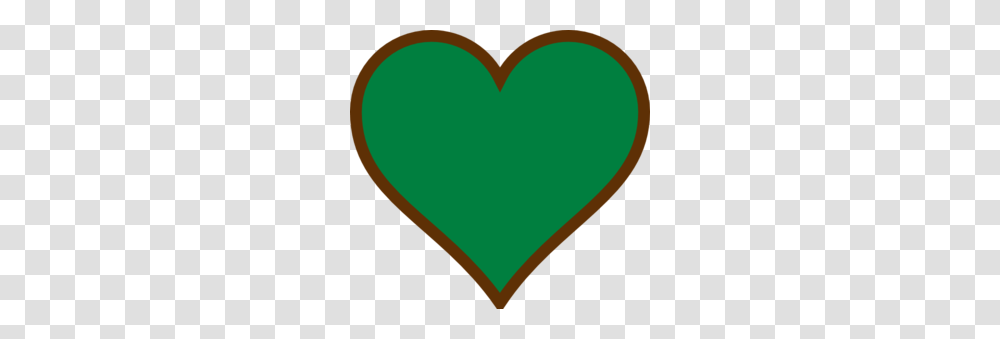 Brown Green Heart Clip Art, Balloon Transparent Png