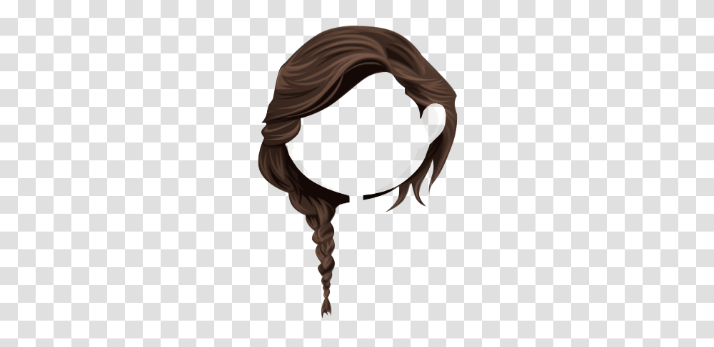 Brown Hair Clipart Braided Hair, Person, Human Transparent Png