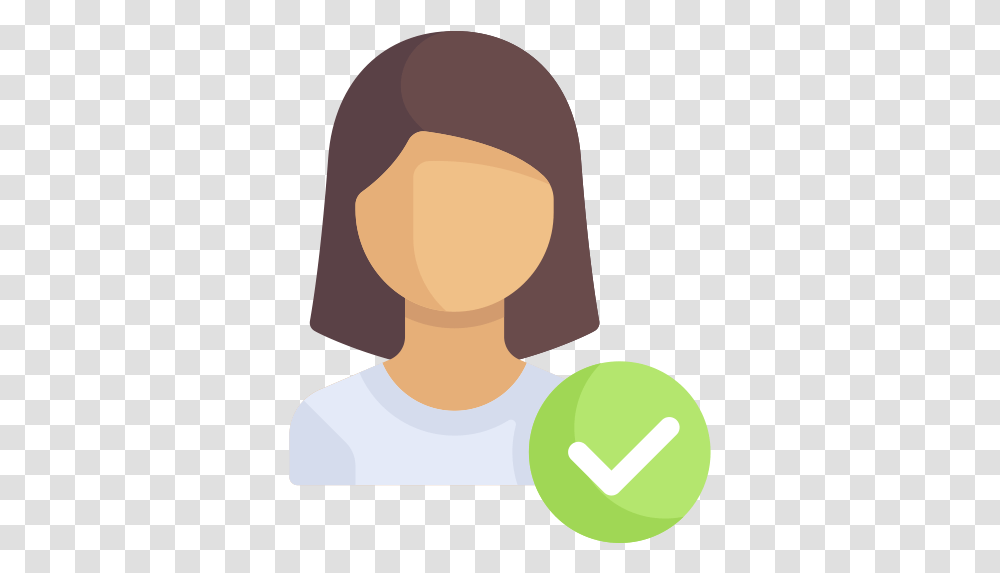 Brown Hair Free Icon Library New Employee Icon, Tennis Ball, Sport, Sports, Sleeve Transparent Png