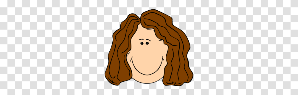 Brown Hair Lady Clip Art, Drawing, Face, Female, Outdoors Transparent Png