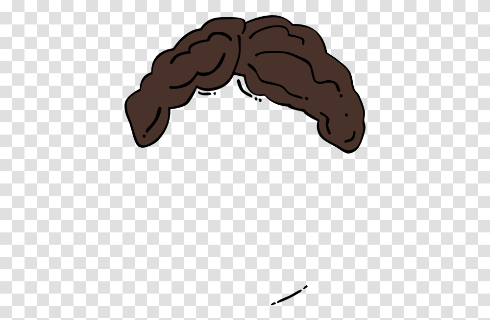 Brown Hair Wig Clip Art Sad Man Face Clipart, Plant, Animal, Rock, Mammal Transparent Png