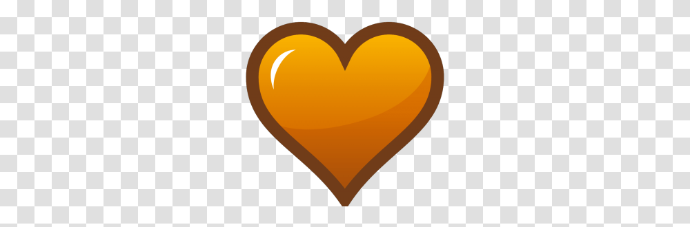 Brown Heart Clipart Transparent Png