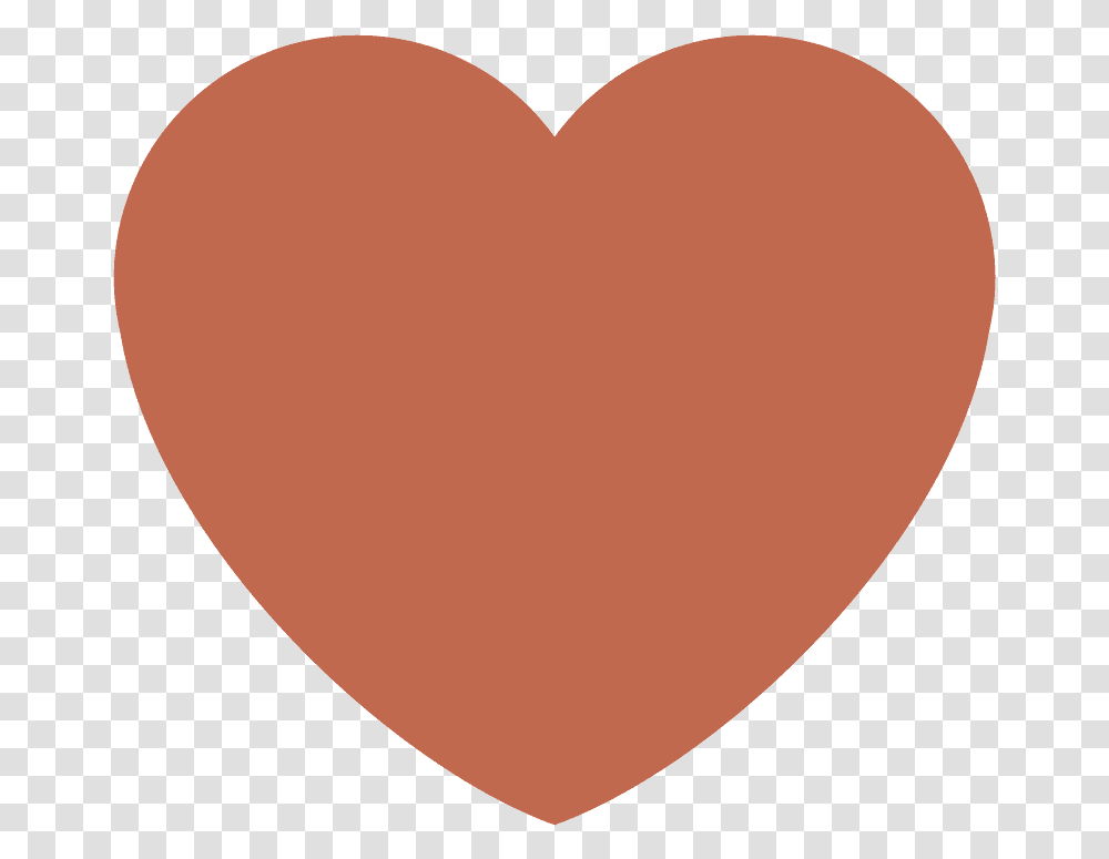 Brown Heart Emoji Clipart Free Download, Balloon, Cushion, Pillow Transparent Png