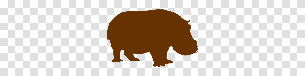 Brown Hippo Clip Art For Web, Mammal, Animal, Wildlife, Pig Transparent Png