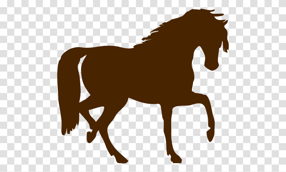 Brown Horse Clip Art, Colt Horse, Mammal, Animal, Silhouette Transparent Png