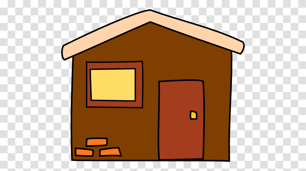 Brown House Clip Art, Housing, Building, Mailbox, Letterbox Transparent Png