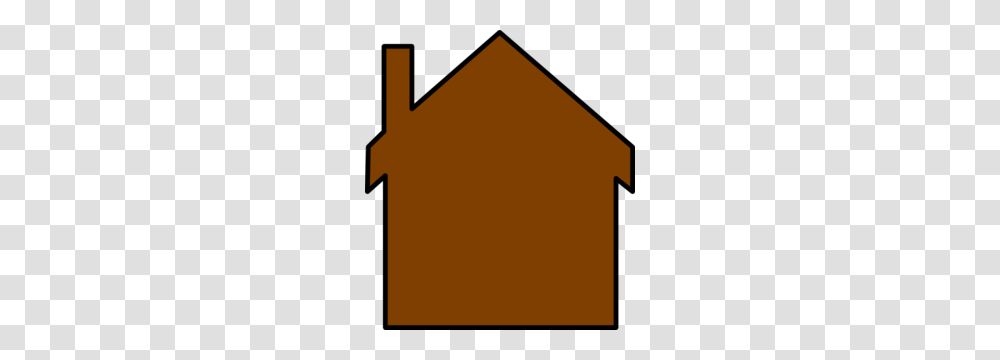Brown House Cliparts, Label, Triangle Transparent Png