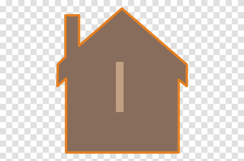 Brown House Svg Clip Arts, Nature, Outdoors, Building, Cross Transparent Png