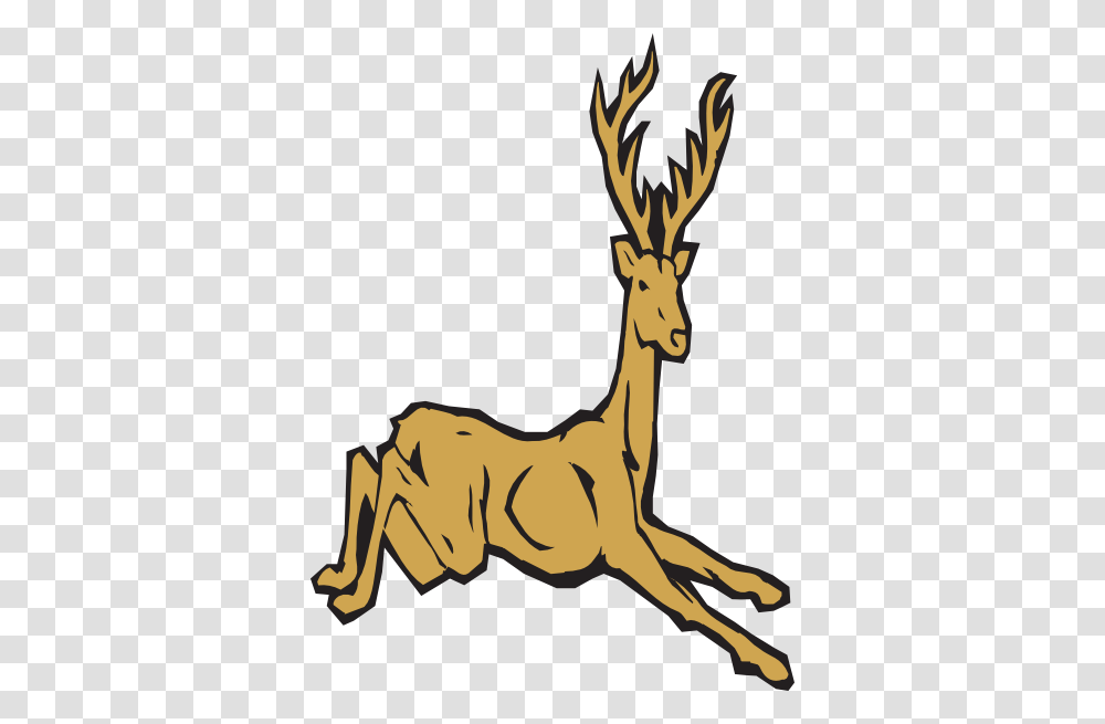 Brown Leaping Deer Clip Art, Wildlife, Animal, Antelope, Mammal Transparent Png