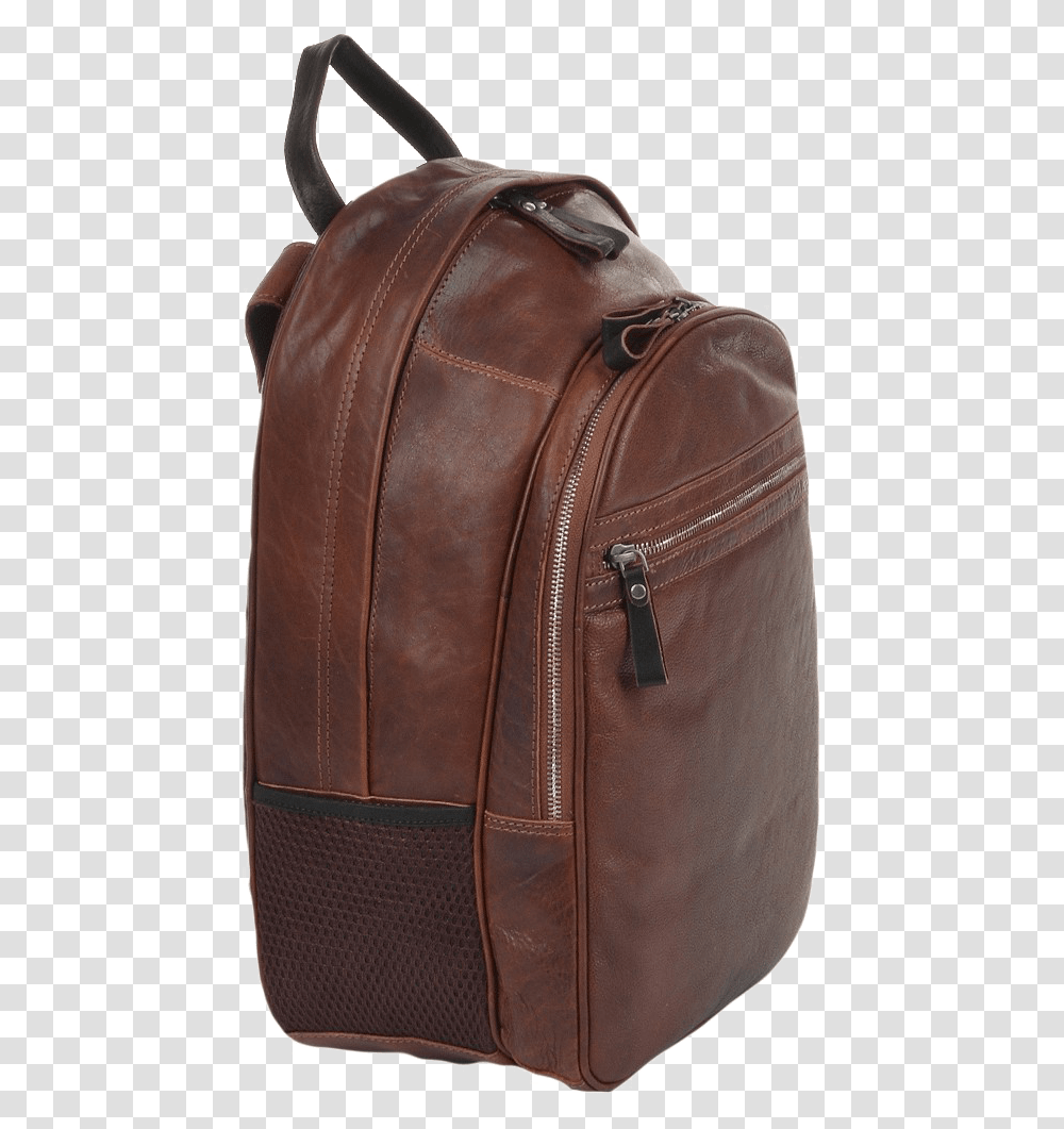 Brown Leather Backpack Photo, Bag, Briefcase, Jacket, Coat Transparent Png