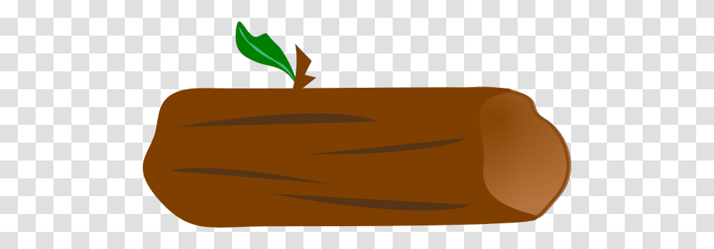 Brown Log With Green Leaf Clip Arts For Web, Plant, Team Sport, Sports, Outdoors Transparent Png