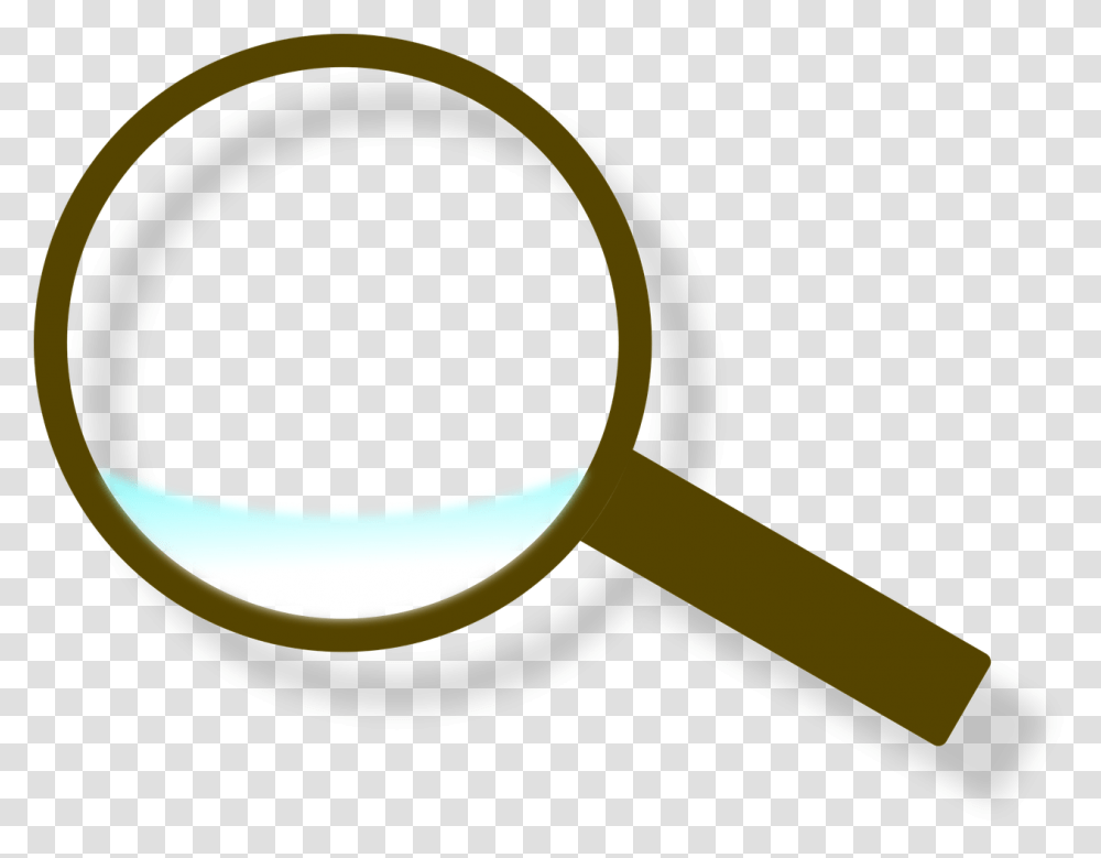 Brown Magnifying Glass, Lamp Transparent Png
